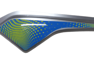 TAPA BAJO ASIENTO IZQUIERDA PLATA